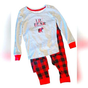 Let's Get Cozy Kids Christmas Pajama Set